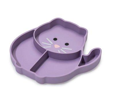 Plato de Silicona con Ventosa Cat