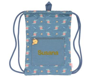 Mochila Saco Impermeable Croc Personalizable