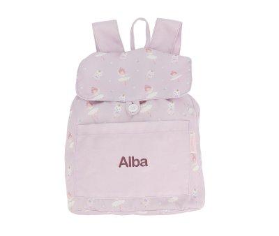 Mochila Tecido Pequena Personalizada Ballet