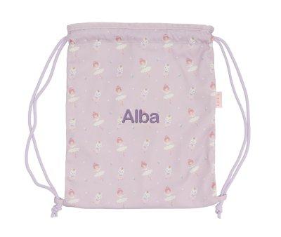 Mochila Saco Tecido Personalizada Ballet