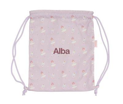 Mochila Saco Tecido Personalizada Ballet