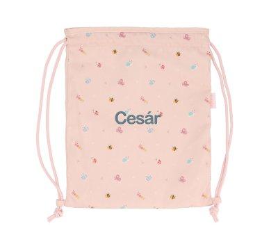 Mochila Saco Tecido Personalizada Bugs