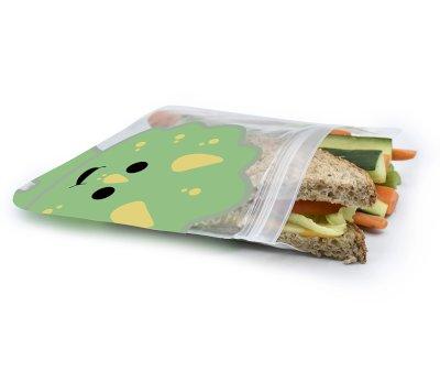 4 Bolsas Reutilizables Dino + Lion