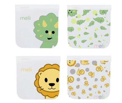 4 Bolsas Reutilizables Dino + Lion