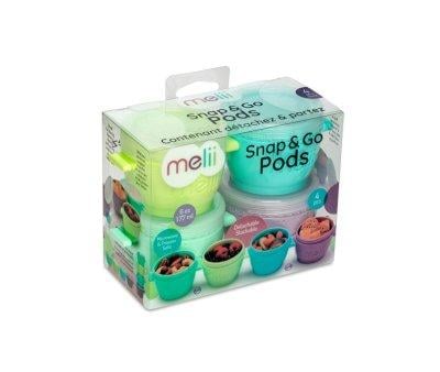 Set de 4 Contenedores para Alimentos 177 ml