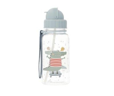 Garrafa Plstico Infantil Personalizvel  Croc