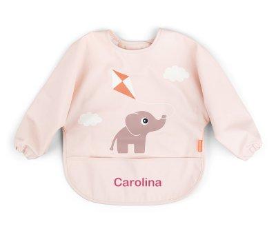 Bavoir  Manches Longues Playground Powder Personnalisable
