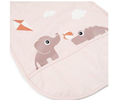Bavoir  Velcro Playground Powder