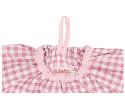 Grembiulino Vichy Personalizzato Tasca Centrale Ballet