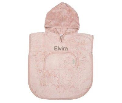 Poncho Timboo Misty Rose Personalizzabile