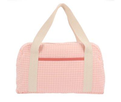 Bolsa de Deporte Nordic Check Blush Personalizable