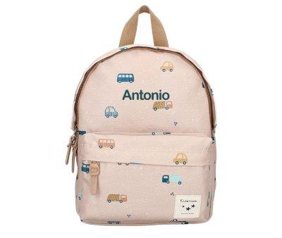 Mochila Infantil Paris Sweet Cuddles Brown Personalizable