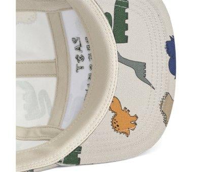 Rory Dinosaurs / Mist Visor Cap Personalised