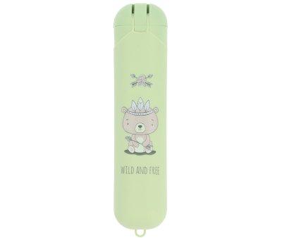 Clean Baby Bottle Amoray Green