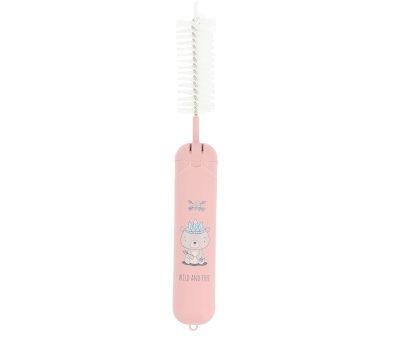Amoray Pink Baby Bottle Cleaner