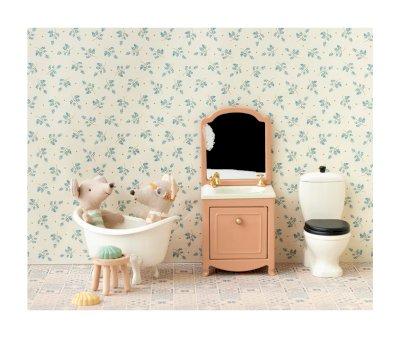 Lavabo e Mvel com Espelho Mouse Powder