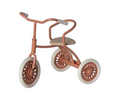 Triciclo Topini Maileg con Rimessa Corallo