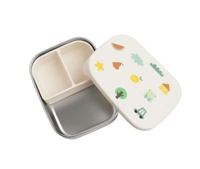 Lancheira de ao Tiny Bits com divisria removvel