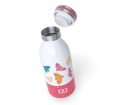 Thermal Bottle Cooly Stainless Steel Birds 350ml