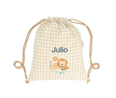 Mochila Saco Vichy Savannah Personalizable