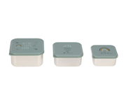 Set 3 Snackbox Acciaio Garden Explorer