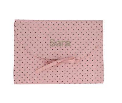 Bolsa  Muda Roupa Mini Star Pink Mudding