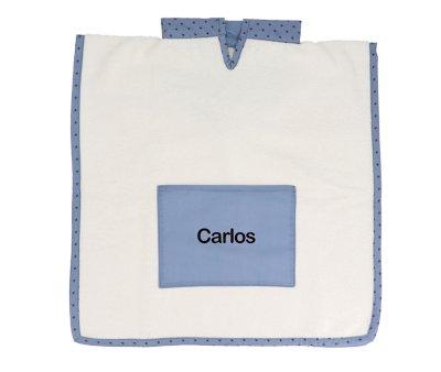 Poncho Mini Star Blue Personnalisable