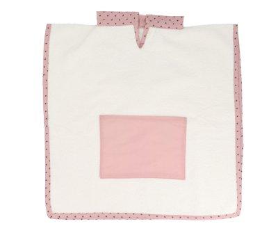 Poncho Rosa Mini Star Personalizvel