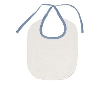 Cotton Bib Mini Star Blue Personalised
