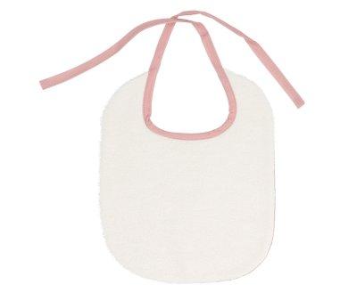 Mini Star Pink Cotton Bib Personalised