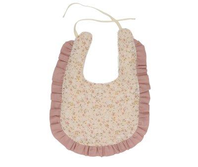 Babero Algodn con Volante Wild Flower Personalizable