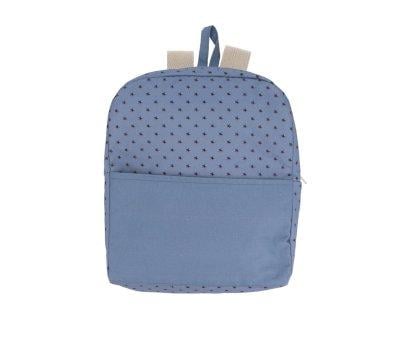 Mini Star Blue Personalised Backpack