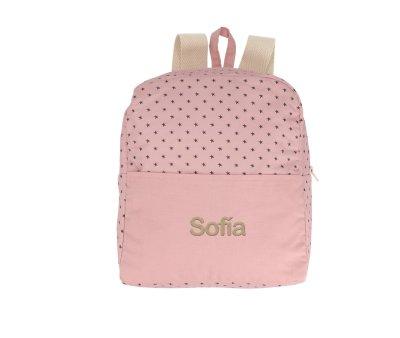 Mochila Mini Star Pink Personalizable