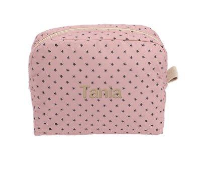 Necessaire Grande Star Pink Personalizada