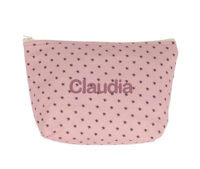 Trousse de Toilette pour Enfants Mini Star Pink Personnalisable