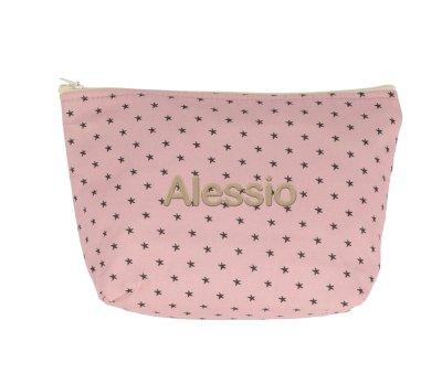 Trousse de Toilette pour Enfants Mini Star Pink Personnalisable