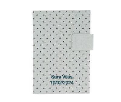 Porta-documentos Mini Star Grey Personalizvel