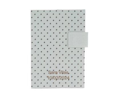 Porta-documentos Mini Star Grey Personalizvel