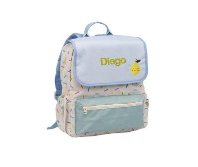 Mochila Escolar Confetti Personalizable