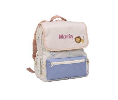 Mochila escolar personalizvel Wild Child