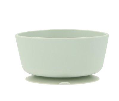 Silicone Bowl + Sage Steel Spoon