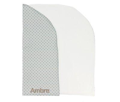 Manta Lullo Mini Star Grey Personalizvel