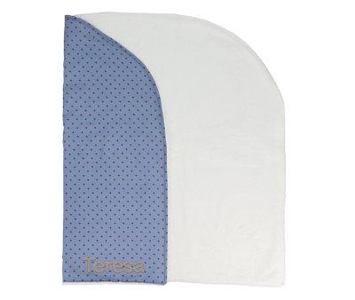 Manta Lullo Mini Star Blue Personalizvel