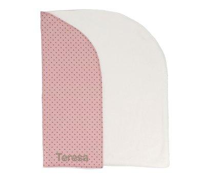 Manta Lullo Rosa Mini Star Personalizvel