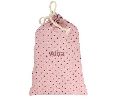 Mini Star Pink Snack Bag Personalised