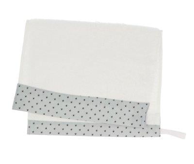 Toalla Guardera Mini Star Grey Personalizable