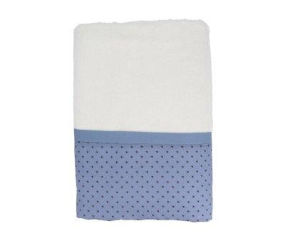 Bath Towel Mini Star Blue Personalised