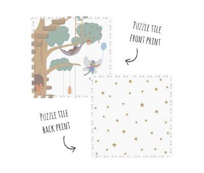 Tappeto Gioco EEVAA Puzzle Treehouse