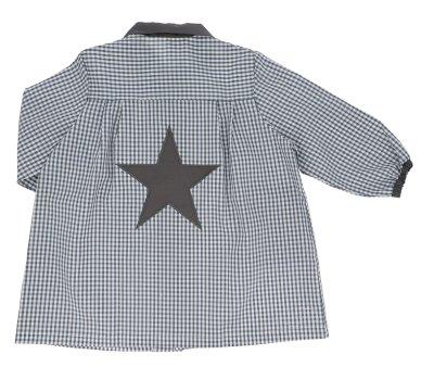 Babi Colegio Big Star Vichy Gris Oscuro Personalizable
