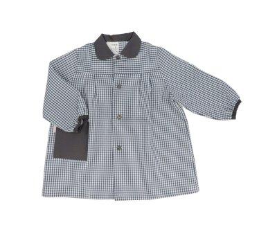 Babi Colegio Big Star Vichy Gris Oscuro Personalizable